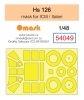 Omask 54049 Hs 126 mask (for ICM / Italeri) 1/48